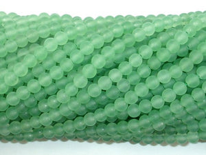 Matte Green Aventurine Beads, 4mm, Round Beads-BeadBasic