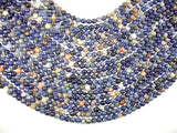 Orange Sodalite Beads, 6mm Round Beads-BeadBasic