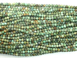 Matte African Turquoise Beads, 4mm Round Beads-BeadBasic