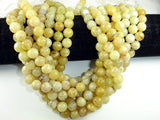 Yellow Opal Beads, 10 mm, Round Beads-BeadBasic