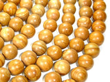 Wood Jasper Beads Round 12mm-BeadBasic
