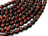 Red Tiger Eye Beads, 8mm Round Beads-BeadBasic