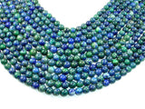 Azurite Malachite Beads, 8mm (8.5 mm) Round-BeadBasic