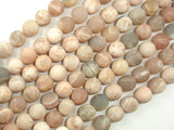 Matte Sunstone Beads, Round, 10mm-BeadBasic