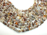 Botswana Agate Beads, Pebble Chips, 6mm-10mm-BeadBasic