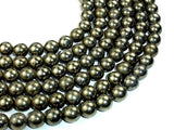 Pyrite, Round beads, 10mm-BeadBasic