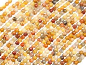 Crazy Lace Agate Beads, Round, 2mm-BeadBasic