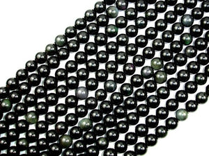 Rainbow Obsidian Beads, Round, 8mm-BeadBasic