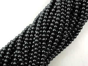 Hematite Beads, Round, 4mm-BeadBasic