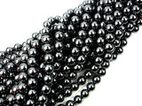 Hematite Beads, Round, 8mm-BeadBasic