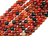 Frosted Matte Agate Beads, Round, 10mm-BeadBasic