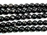 Hypersthene, Round 8mm beads-BeadBasic