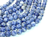 Blue Spot Jasper Beads, Round, 8mm-BeadBasic
