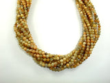Feldspath Beads, Tiger Jasper Beads, Round, 4mm-BeadBasic