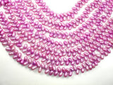 Fresh Water Pearl Beads, Purple, Top drilled, Dancing-BeadBasic