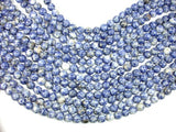 Blue Spot Jasper Beads, Round, 10mm-BeadBasic
