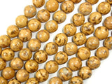 Jasper Beads, Round, 12mm-BeadBasic