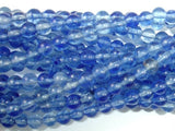 Blueberry Quartz Beads, Round, 4mm-BeadBasic