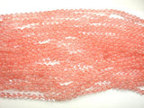 Cherry Quartz Beads, Round, 6mm-BeadBasic