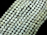 White Moonstone Beads, 7.5mm(7.8mm) Round Beads-BeadBasic