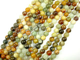 Jade Beads, Round, 8mm-BeadBasic