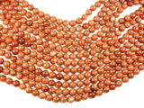 Goldstone Beads, Round, 10mm-BeadBasic