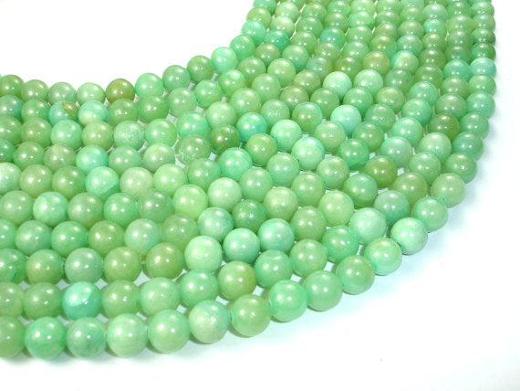 Hemimorphite Beads, Round, 10mm-BeadBasic