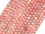 Rhodochrosite Beads, Round, 5mm-BeadBasic