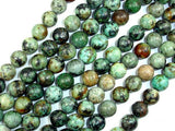African Turquoise, Round, 10mm(10.5mm), 15.5 Inch-BeadBasic