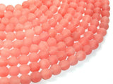 Matte Cherry Quartz Beads, Round, 10mm-BeadBasic