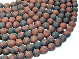 Matte Mahogany Obsidian Beads, Round, 10mm-BeadBasic