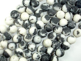 Matte Zebra Jasper Beads, Round, 10mm-BeadBasic