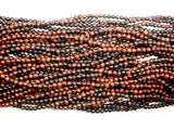 Mahogany Obsidian Beads, Round, 4mm-BeadBasic