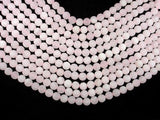 Matte Rose Quartz Beads, Round, 10mm-BeadBasic