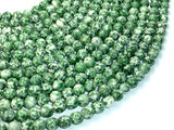 Green Spot Jasper Beads, Round, 10mm-BeadBasic