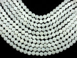 White Jade Beads, Round, 10mm, 15.5 Inch-BeadBasic