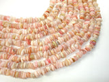 Pink Opal beads, Pebble Chips-BeadBasic