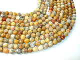 Crazy Lace Agate Beads, Faceted Round, 10mm-BeadBasic