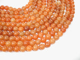 Red Aventurine, Round, 10mm beads-BeadBasic