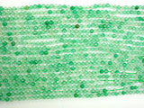 Agate Beads, Round, Green, 2mm-BeadBasic