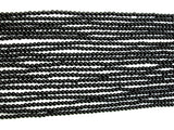 Black Onyx Beads, Round, 2mm-BeadBasic