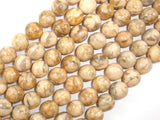 Feldspath Beads, Tiger Jasper Beads, Round, 12mm-BeadBasic