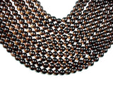 Smoky Quartz Beads, Round, 10mm-BeadBasic
