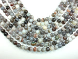 Botswana Agate Beads, 10mm Round Beads-BeadBasic