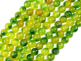 Agate Beads, 10mm Faceted Round Beads-BeadBasic