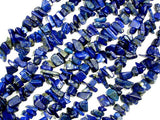 Lapis Lazuli Beads, 5-9mm Chips-BeadBasic