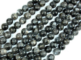 Black Labradorite Beads, Larvikite, 8mm(8.5mm) Round Beads-BeadBasic