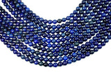 Lapis Lazuli Beads, Round, 8mm-BeadBasic