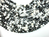 Zebra Jasper Beads, Round, 8mm, 15.5 Inch-BeadBasic