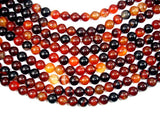 Sardonyx Agate Beads, Round, 10mm-BeadBasic